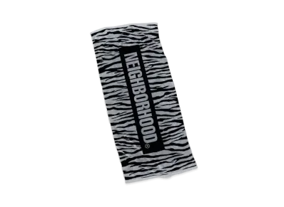 NEIGHBORHOOD Tigerpattern Bath Towel "Gray"