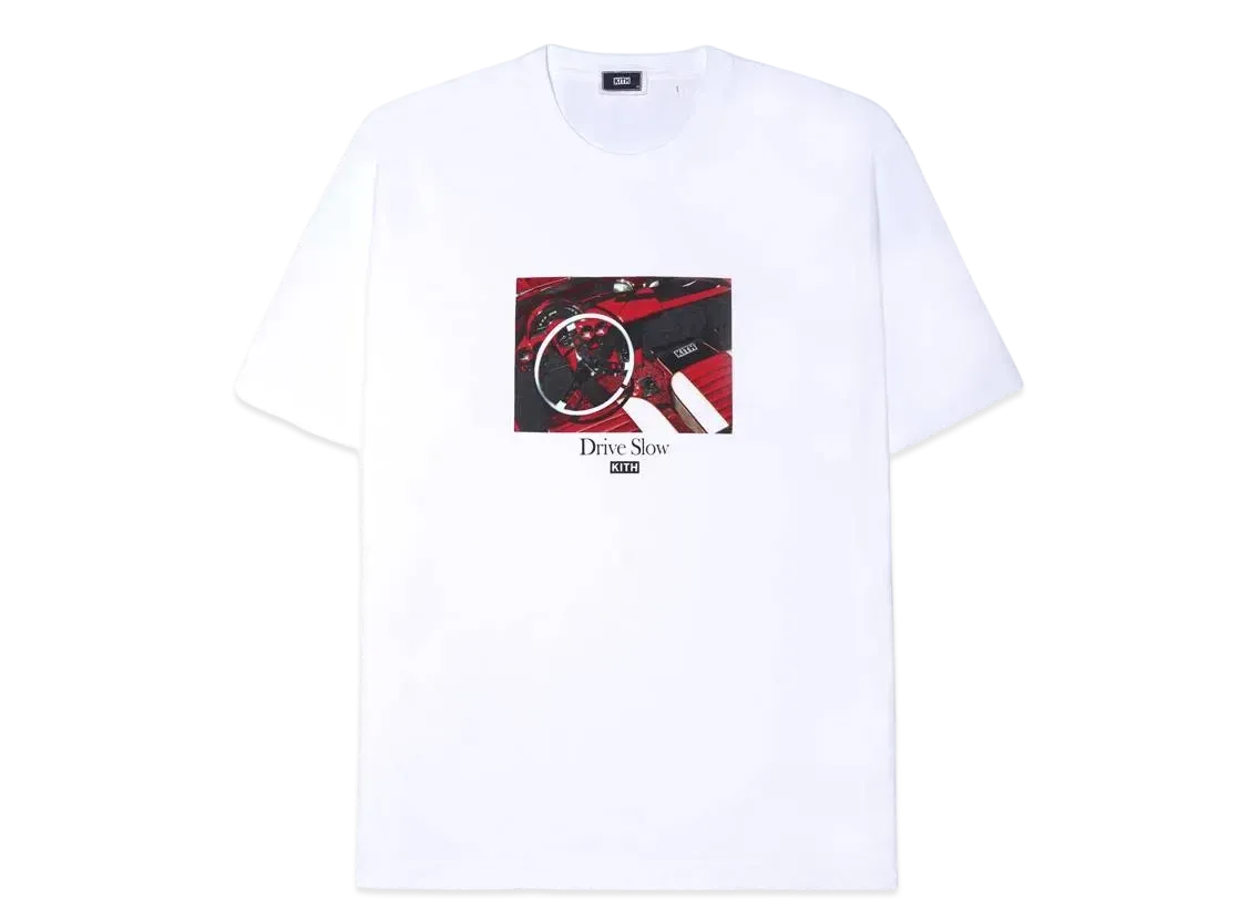 Kith Drive Slow Tee "White"