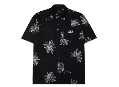 WIND AND SEA Palm Tree S/S Cuba Shirt "Black"