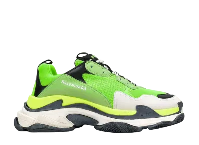 バレンシアガ トリプルS "ライムグリーン"