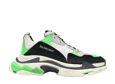 バレンシアガ トリプルS "グリーン/ブラック"