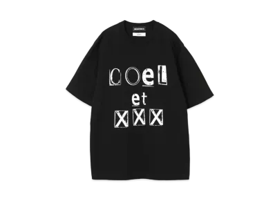 GOD SELECTION XXX x COEL Logo T-shirt GX-S23-CLST-01 "Black"
