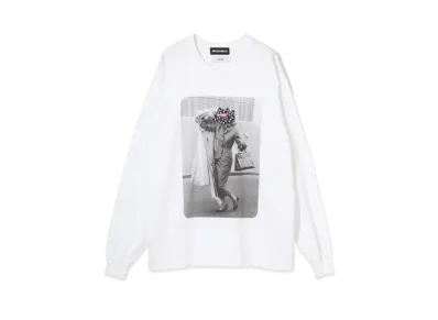 GOD SELECTION XXX x COEL Photo Long Sleeve T-Shirt GX-S23-CLLT-01 "White"