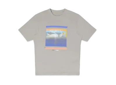 HERON PRESTON Misprinted Heron SS Tee "Grey"