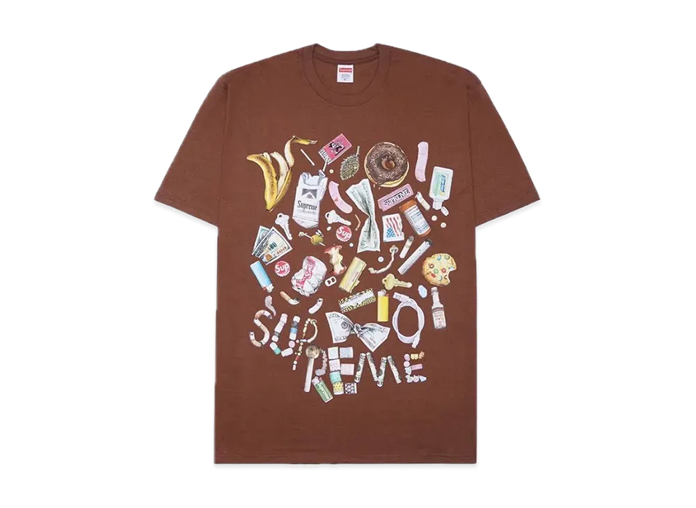 Supreme Trash Tee "Brown"