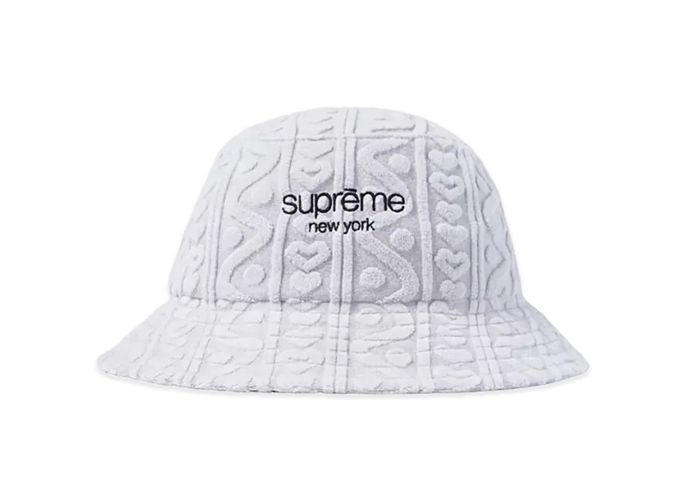 Supreme Terry Pattern Crusher "Grey"
