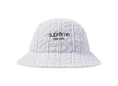 Supreme Terry Pattern Crusher "Grey"