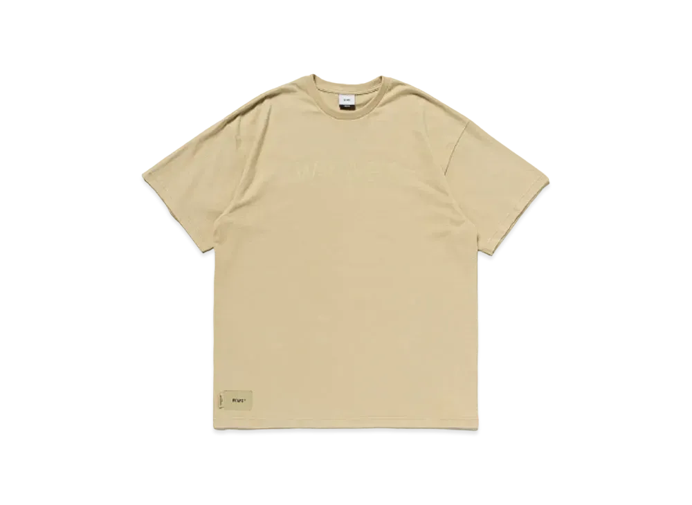 Wtaps College / SS / Cotton "Beige"