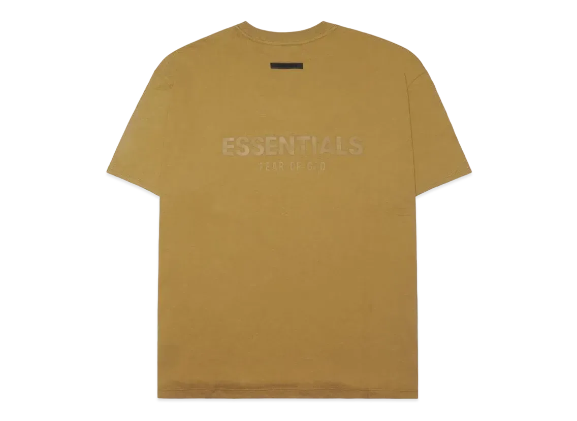 FEAR OF GOD ESSENTIALS S/S TEE "Amber"
