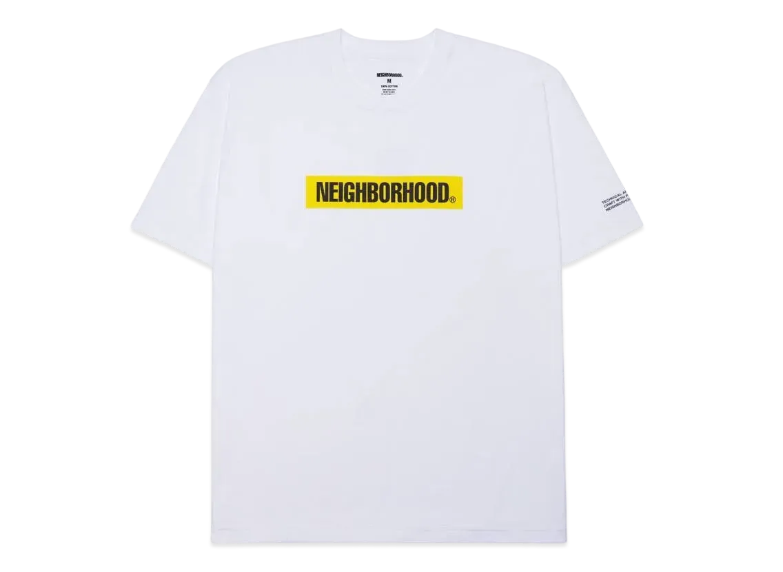 NEIGHBORHOOD NH 231 Spot . Tee SS-1 "White Yellow"