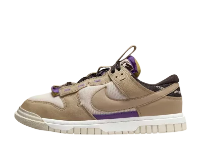 Nike Air Dunk Jumbo "Light Orewood Brown/Field Purple/Khaki"