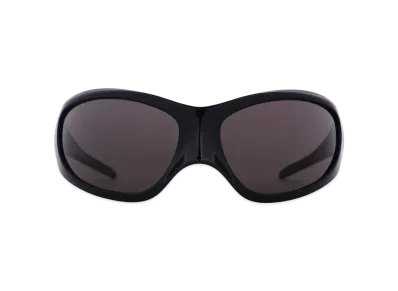 BALENCIAGA BB0252S-001 Front: "Black" Temple: "Black" Lens: "Gray"