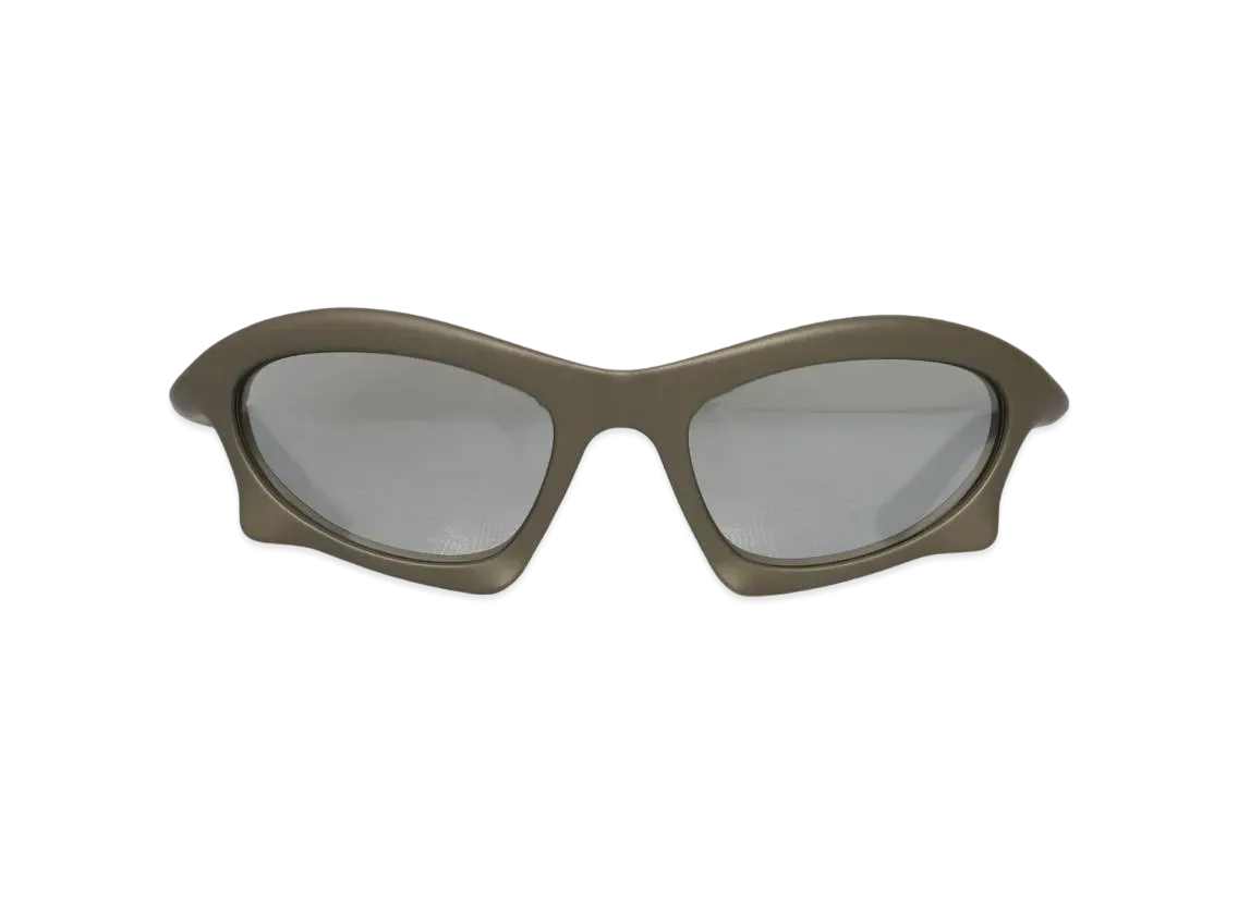 BALENCIAGA BB0229S-002 Front: "Ruthenium" Temple: "Ruthenium" Lens: "Silver"