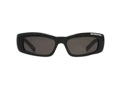 BALENCIAGA BB0266S-001 Front: "Black" Temple: "Black" Lens: "Gray"