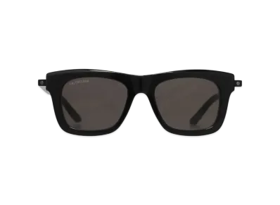 BALENCIAGA BB0161S-001 Front: "Black" Temple: "Black" Lens: "Gray"