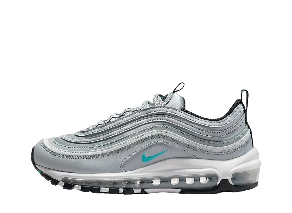 Nike Women's Air Max 97 "Wolf Grey/White/Black/Teal Nebula"
