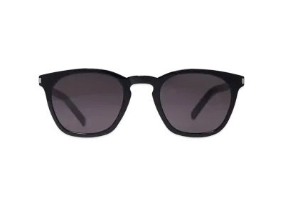 SAINT LAURENT SL 28 SLIM-001 Front: "BLACK" Temple: "BLACK" Lens: "BLACK"