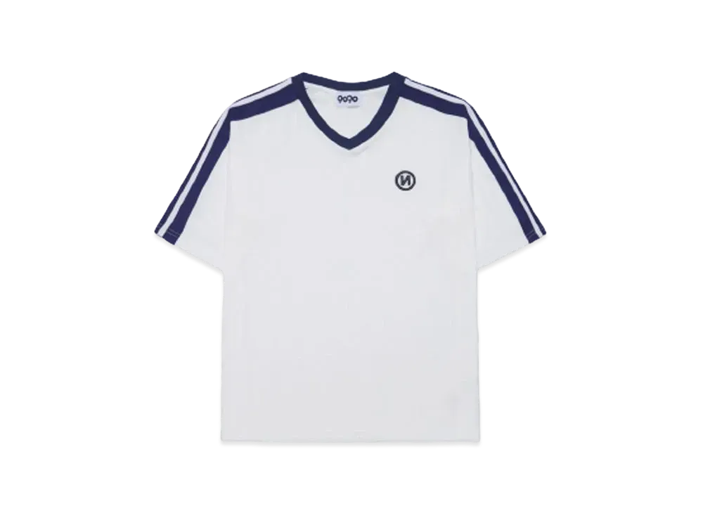 9090 N Logo Line Tee "White"
