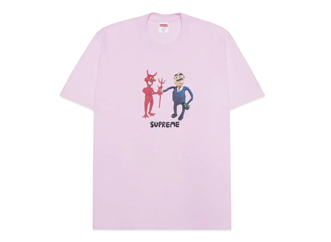 Supreme Business Tee "Light Pink"
