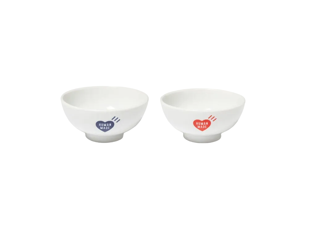 HUMAN MADE Matching Rice Bowls Set(2P) "White"