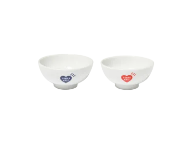 HUMAN MADE Matching Rice Bowls Set(2P) "White"