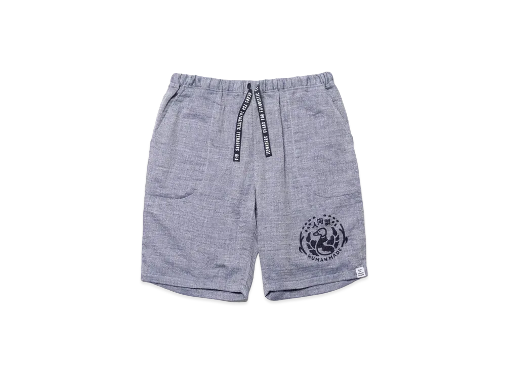 HUMAN MADE Chambray Gauze Shorts "Navy"