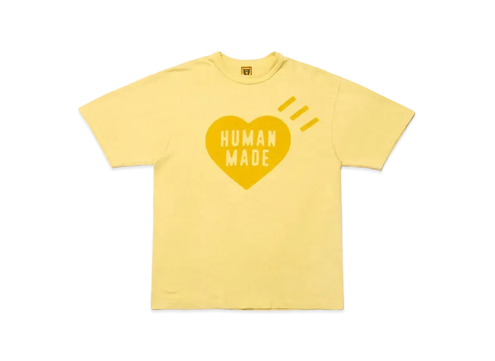 HUMAN MADE Plant Dyed T-Shirt #1 "Yellow"