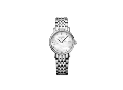 Longines Elegant Collection 25.50 mm "White Mother-of-Pearl/Stainless Steel"L4.309.0.87.6