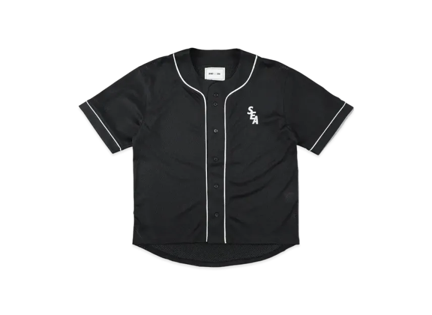 WIND AND SEA S_E_A (DOT) Baseball Shirt WIND AND SEA S_E_A (DOT) Baseball Shirt