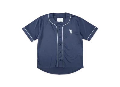 WIND AND SEA S_E_A (DOT) Baseball Shirt "Navy"