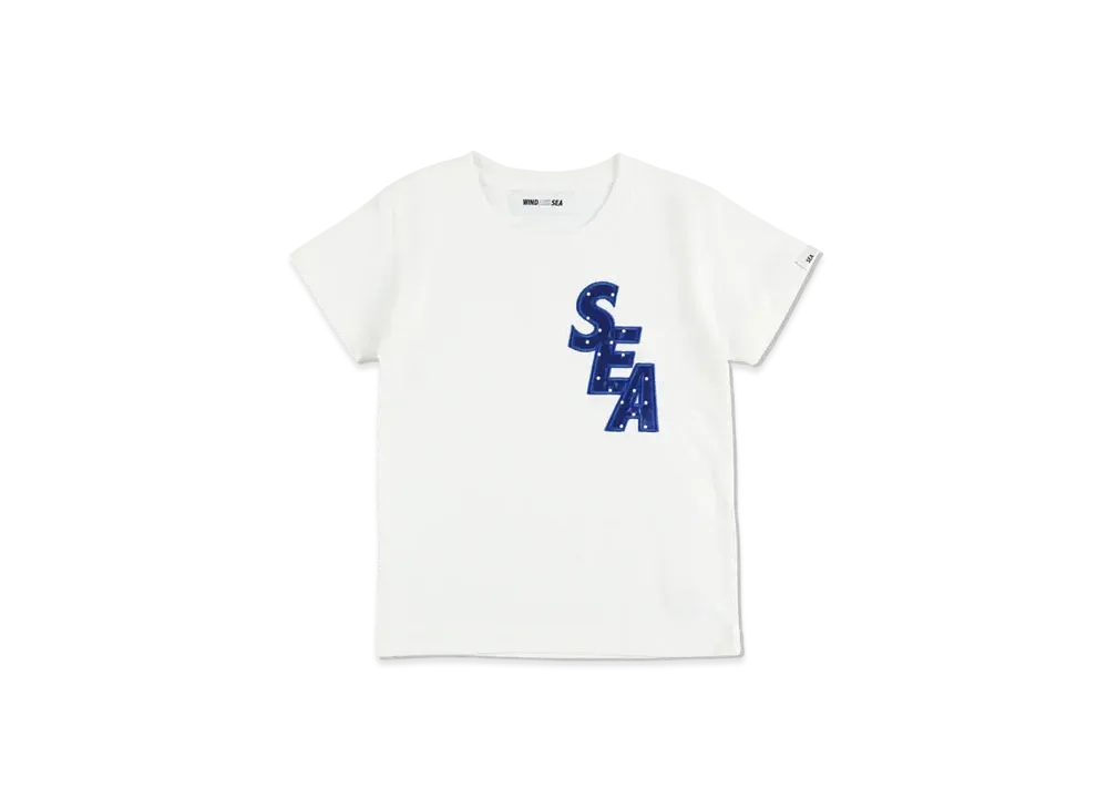 WIND AND SEA S_E_A (DOT) Child S/S Tee "White"