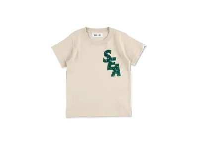 WIND AND SEA S_E_A (DOT) Child S/S Tee "Beige"