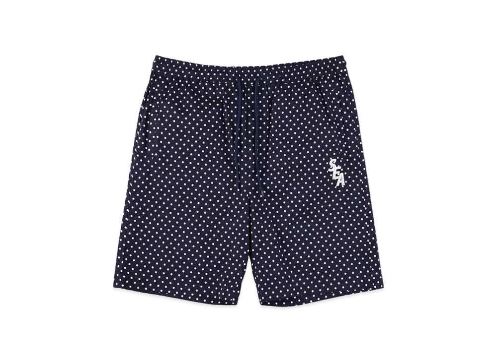 WIND AND SEA S_E_A (DOT) Shorts "Navy"