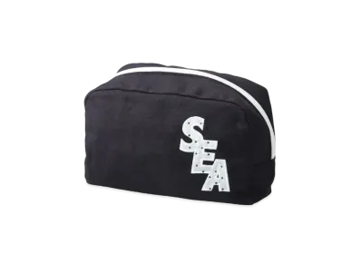 WIND AND SEA S_E_A (DOT) Dopp Kit Pouch "Navy"