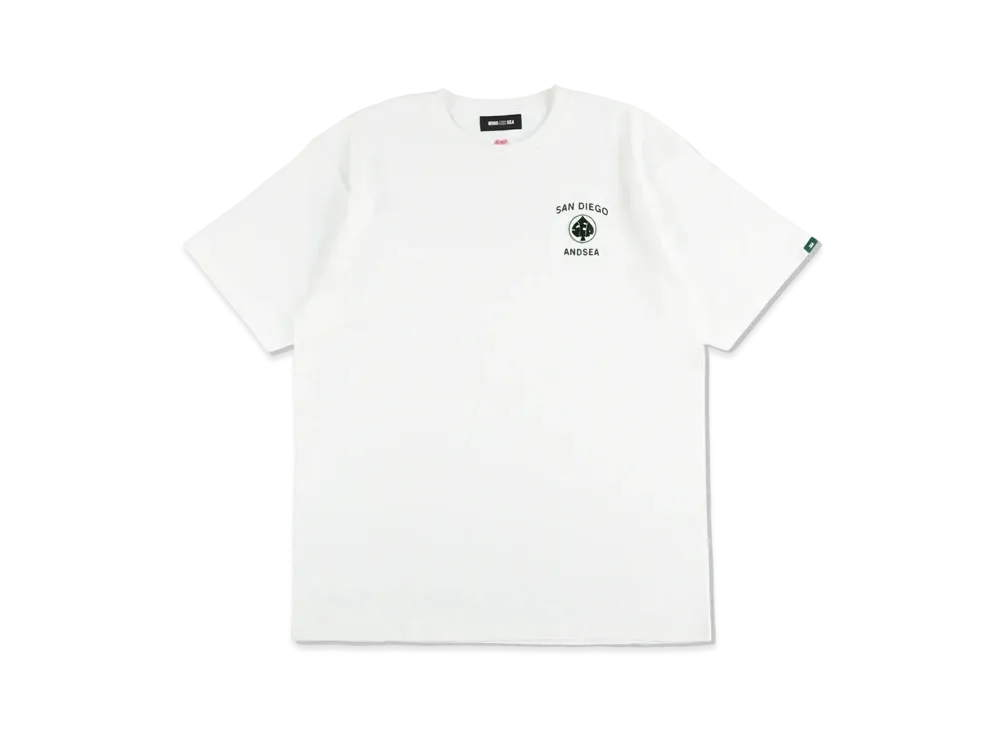 WIND AND SEA Heart & Spade S/S Tee "White"