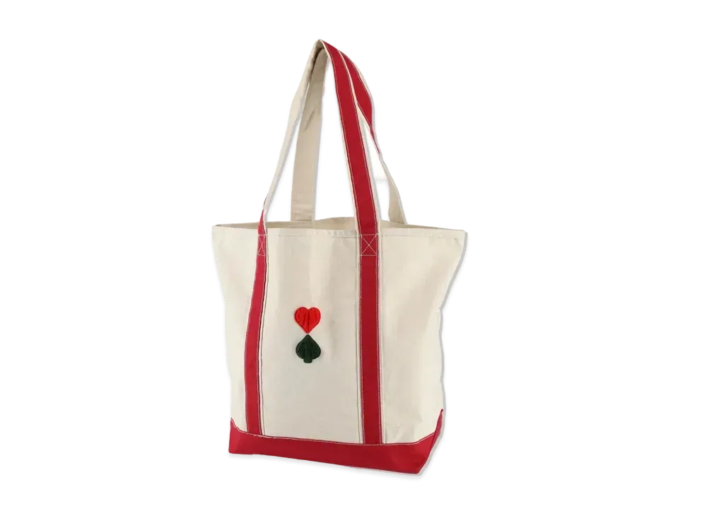 WIND AND SEA Heart & Spade Bag "Red"