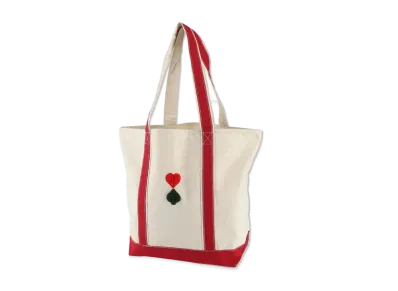WIND AND SEA Heart & Spade Bag "Red"