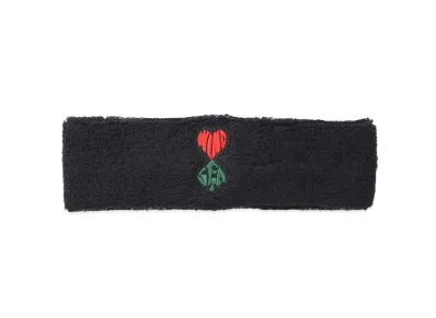 WIND AND SEA Heart & Spade Head Band "Black"