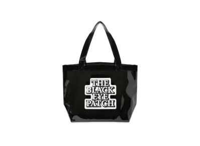 Black Eye Patch OG Label PVC Big Tote "Black"