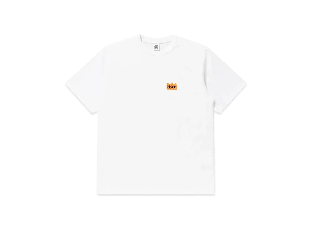 Black Eye Patch Hot Label Tee "White"