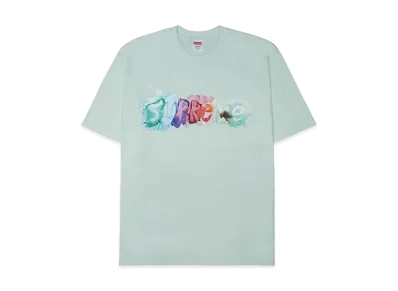 Supreme Watercolor Tee "Pale Green"