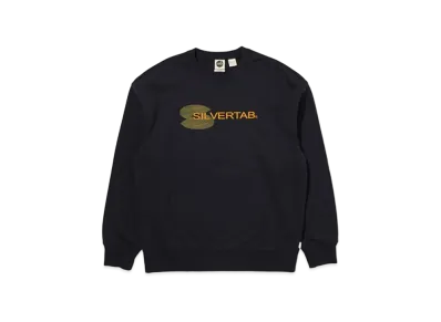 LEVI'S Silvertab Relaxed Crew Neck Sweatshirt "Black"