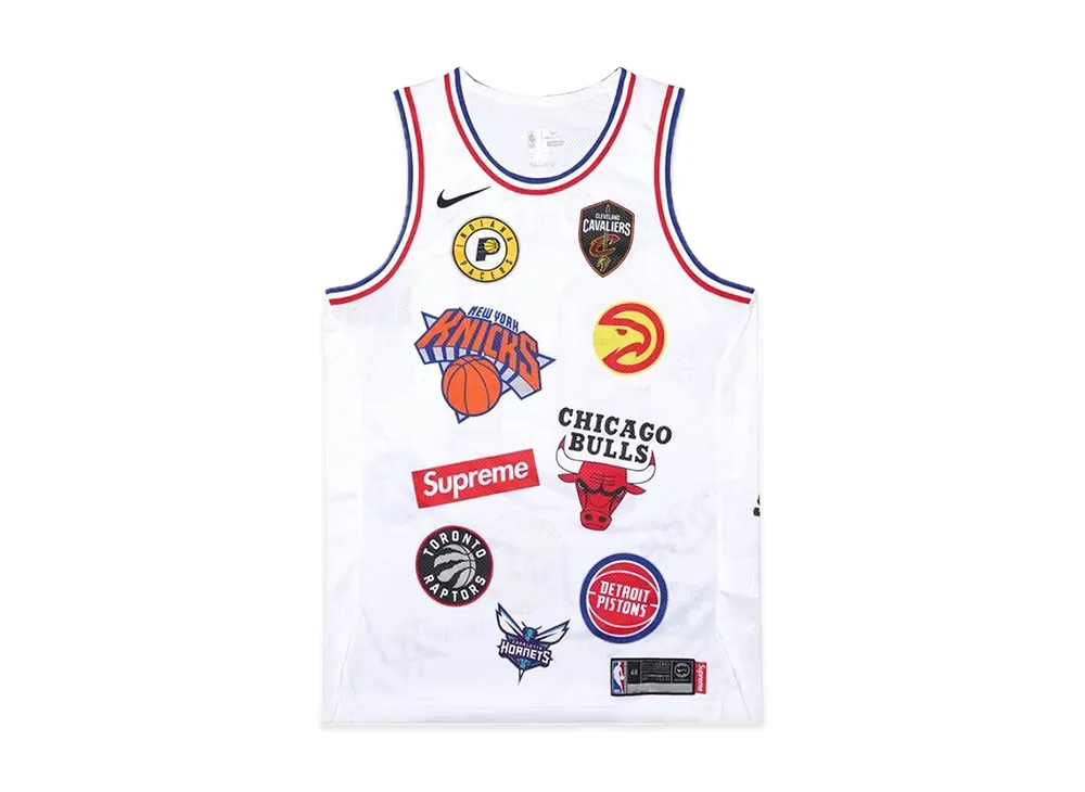 Supreme / Nike®/NBA Teams Authentic Jersey "White"