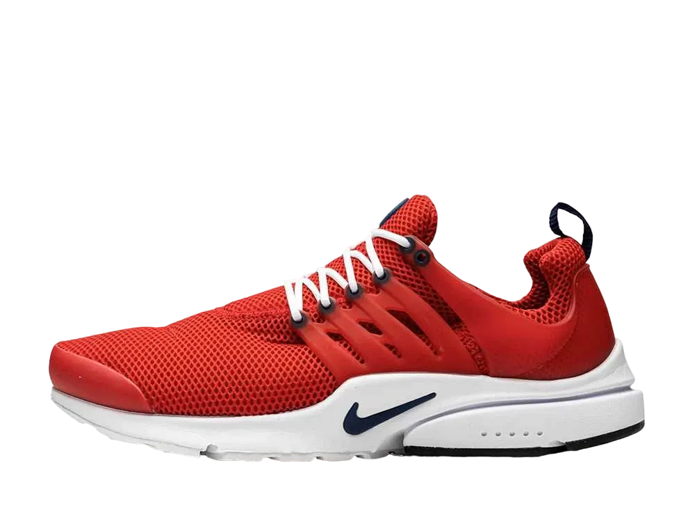 ナイキ エアプレスト エッセンシャル "ユニバーシティーレッド/ミッドナイトネイビー"