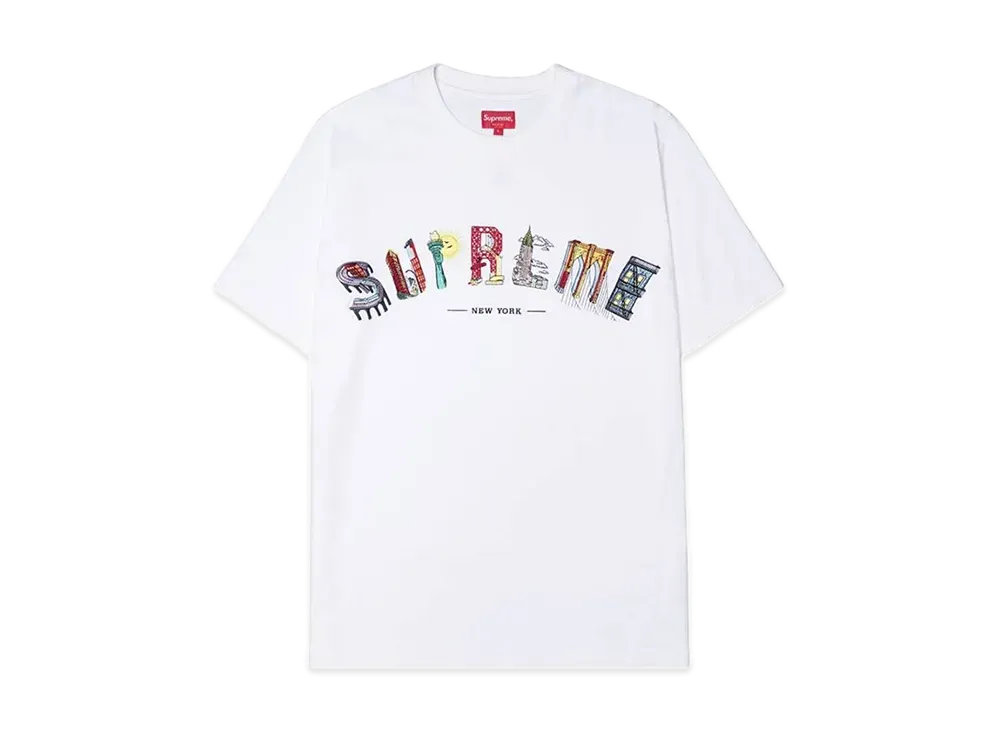 Supreme City Arc Tee "White"