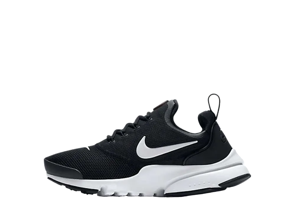 ナイキ GS エアプレスト フライ "ブラック/ホワイト"