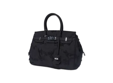 EMOTIONAL WORLD Vintage Travel Bag-30 "BLACK NAVY"