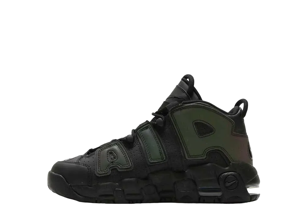 Nike GS Air More Uptempo SE "Black/Wolf Grey"