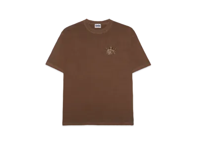 9090 King Logo Pigment Tee "Pigment Brown"