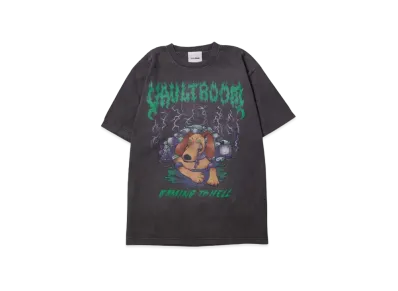 VAULTROOM Gaming to Hell Tee "Charcoal"